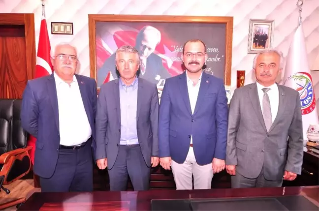 İlçe Belediye Başkanlarından Başkan Kavaklıgil'e ziyaret