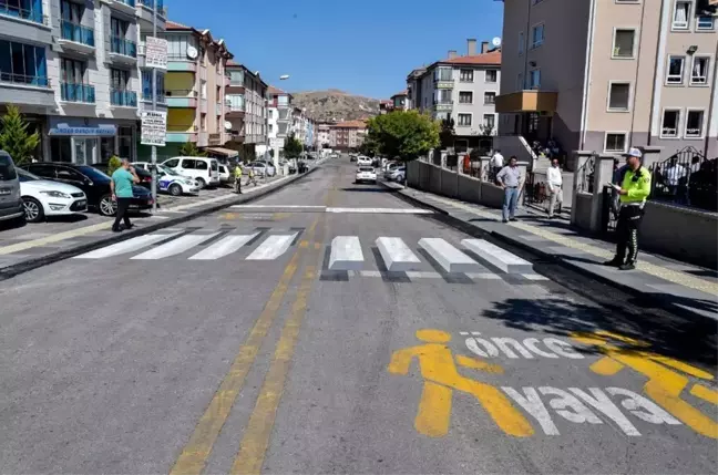 Ankara'da ilk 3 boyutlu yaya geçidi