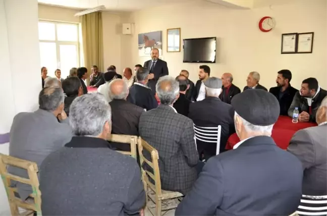 AK Parti Tunceli İl Başkanı Tek, Ovacık'ta vatandaşlarla bir araya geldi