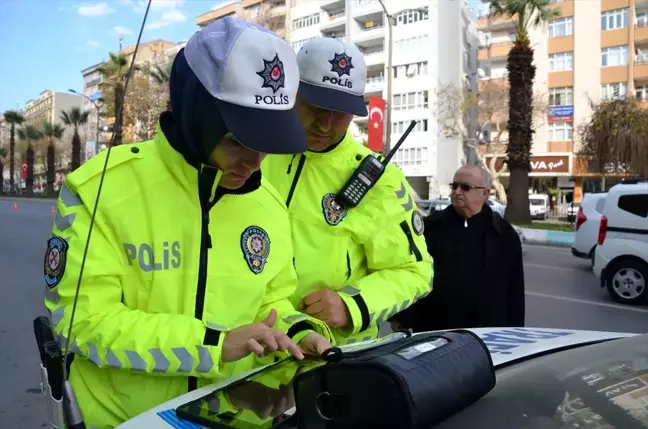Kahramanmaraş'ta yaya önceliği uygulaması yapıldı