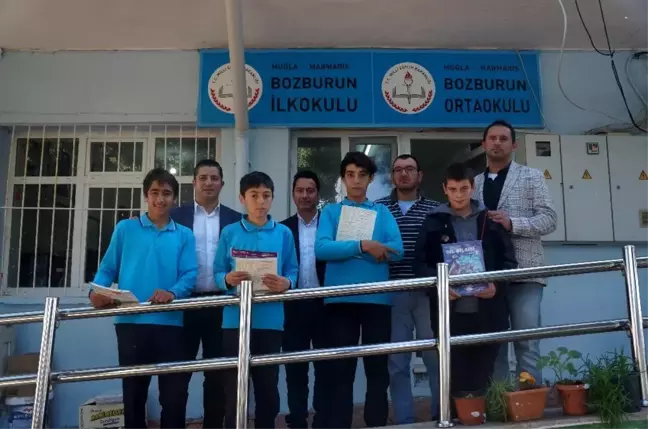Spor kulübünden öğrencilere kitap yardımı