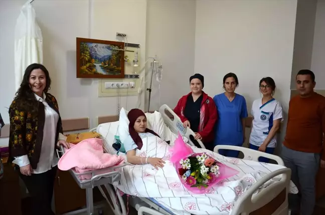 Manisa'da 2019'un son doğan bebeği Elif oldu