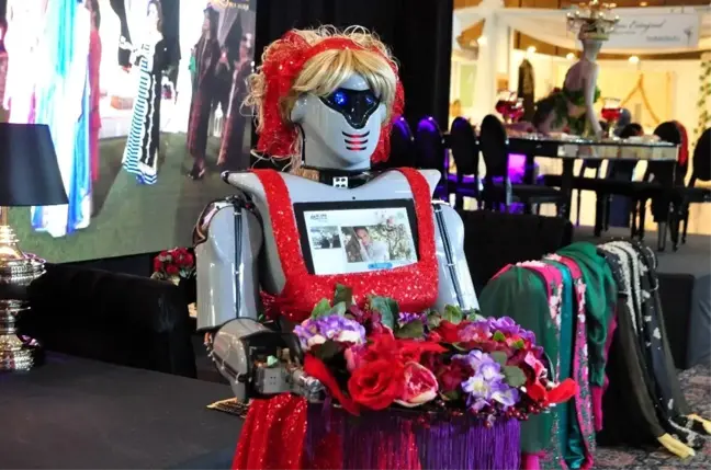 Kına gecelerinde 'robotlu' eğlence