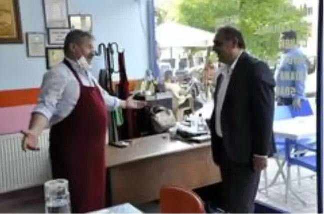 Başkan Çiftçi'den esnafa ziyaret