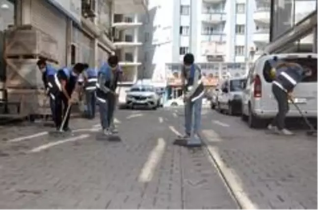 Cizre'de temizlik çalışmaları