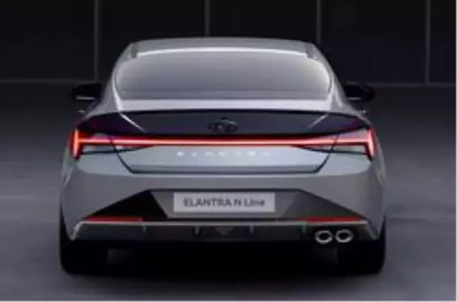 Hyundai Yeni Elantra N Line'ın çizimlerini paylaştı