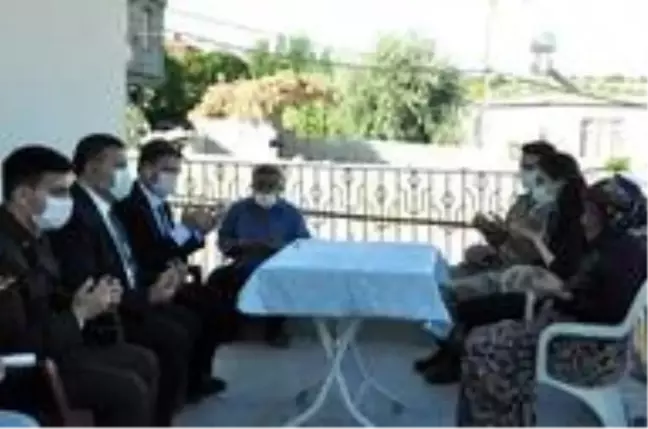 Kaymakam İmamoğlu'ndan şehit ve gazi ailelerine ziyaret