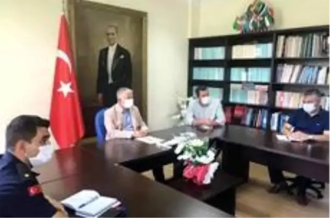 Develi'de korona virüs tedbir toplantısı yapıldı