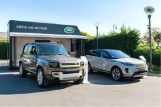 Land Rover Pop-Up Showroom İstanbul'da