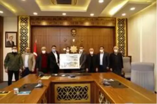 Cizre Kaymakamı Sinanoğlu'na ziyaret
