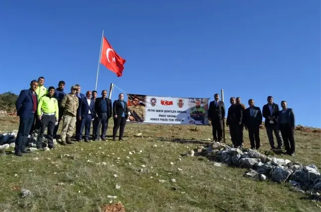 Besni'de Fethi Sekin Hatıra Ormanında fidan dikimi gerçekleşti
