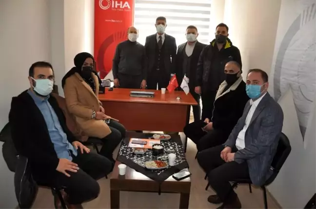 Kars AK Parti'den İHA'ya ziyaret