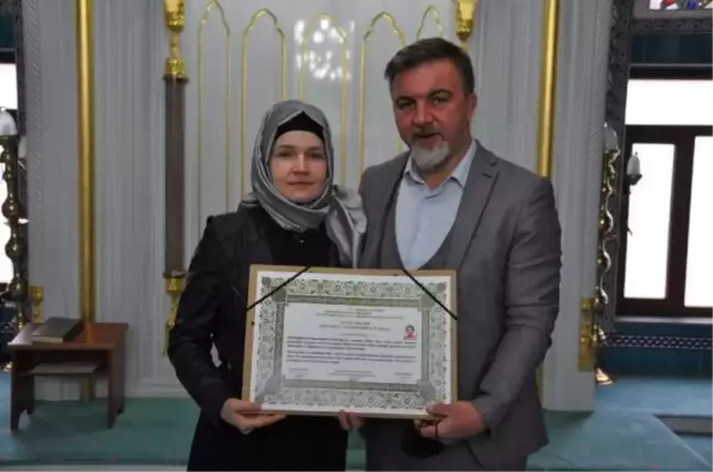 Ukraynalı gelin Müslüman olup, 'Ayla' ismini aldı