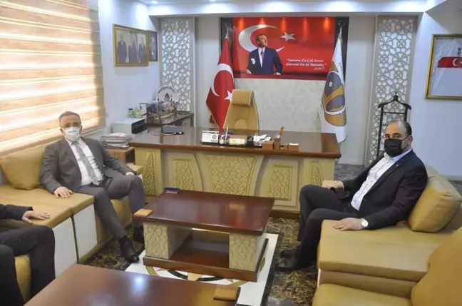 Savran'dan ilçe ve belde belediye başkanlarına ziyaret