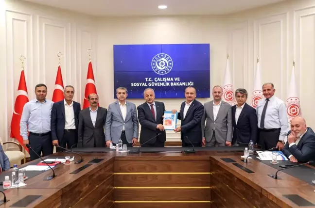 Büro Memur-Sen Başkanı Yazgan, Toplu Sözleşme taleplerini ilgili bakanlığa iletti