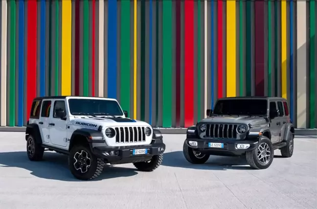 Jeep Wrangler artık elektrikli