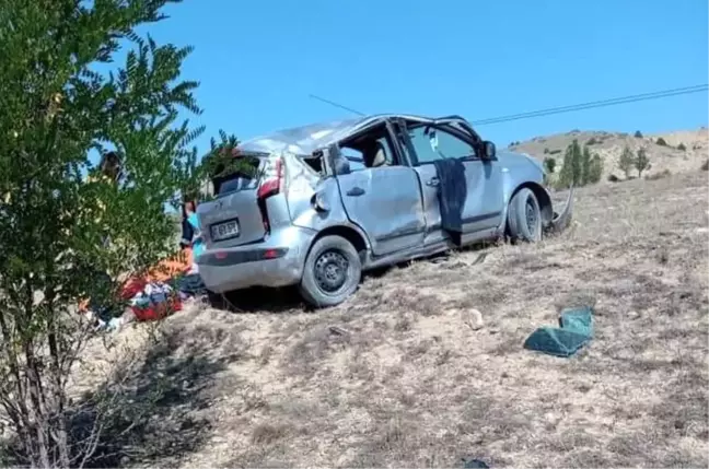 Gümüşhane'de trafik kazası: 1 ölü, 4 yaralı