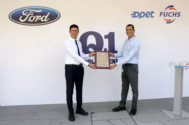 Opet Fuchs'un Aliağa'daki tesisi Ford Q1 Kalite Sertifikası'nı aldı