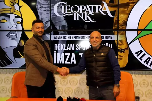 Alanyaspor, Cleopatra Ink ile sponsorluk anlaşması imzaladı