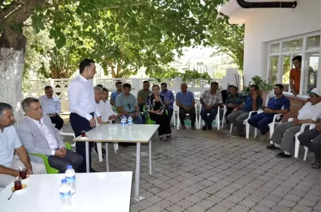 Manisa haberleri: AK Partili Baybatur, Ahmetli ilçesini ziyaret etti