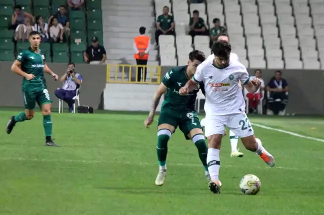 Spor Toto Süper Lig: Giresunspor: 0 Konyaspor: 0 (İlk yarı)