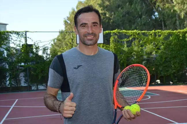 Hırvat Tenisçi İvan Dodig Antalya'da Antrenman Yapıyor