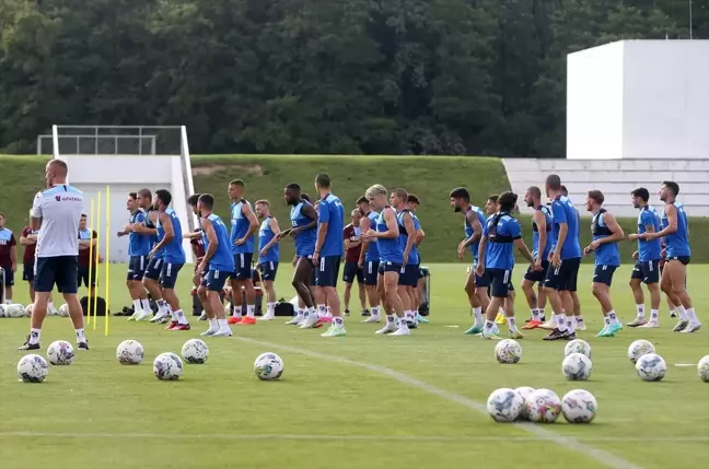 Trabzonspor, Slovenya'da kamp çalışmalarını sürdürüyor