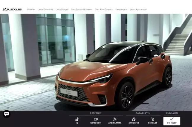 Lexus'un B SUV Modeli LBX İçin Online Ön Talepler Açıldı