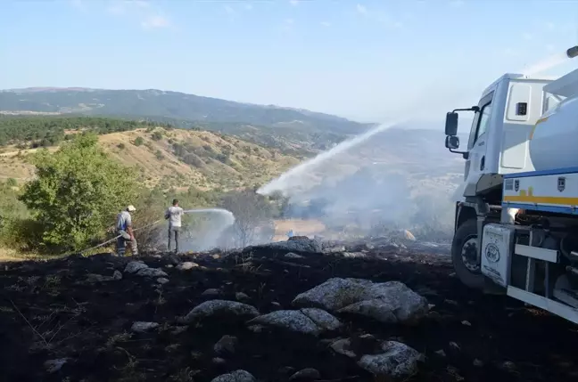 Çankırı'nın Şabanözü ilçesinde orman yangını