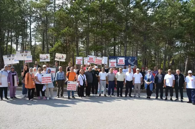 Kahramankazan'da sağlıklı yaşam yürüyüşü düzenlendi