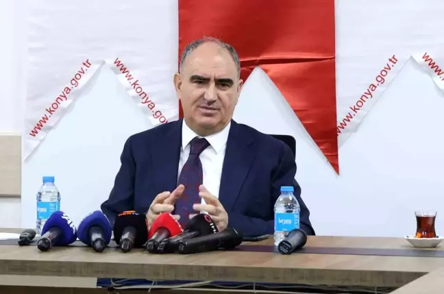 Konya Valisi Vahdettin Özkan Huzur Şehri Konya Hedefi İçin Çalışıyoruz