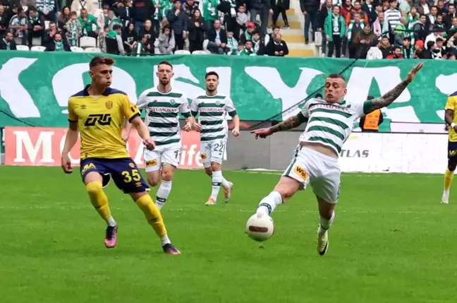 Konyaspor, MKE Ankaragücü'nü 1-0 mağlup etti