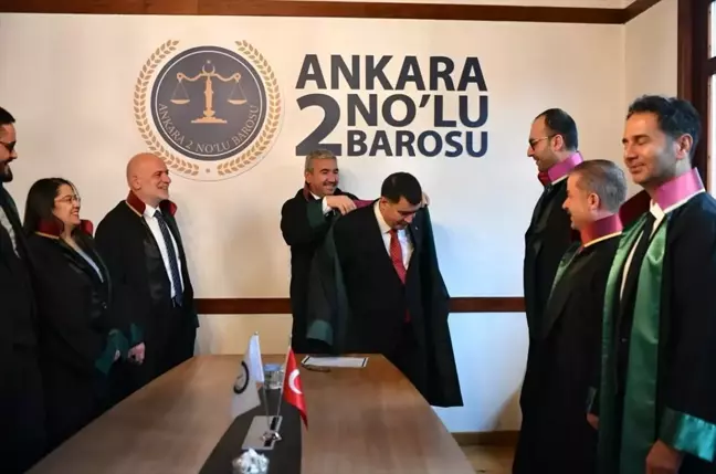 Ankara Valisi Vasip Şahin'e avukatlık ruhsatnamesi verildi