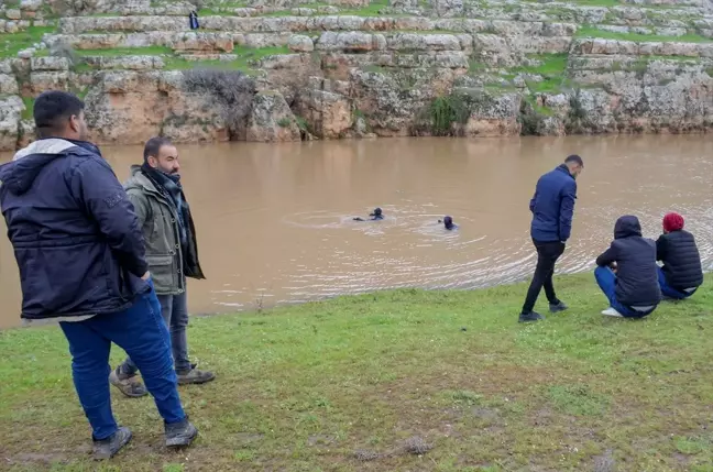 Şanlıurfa'da dereye kapılan çocuğun arama çalışmaları devam ediyor