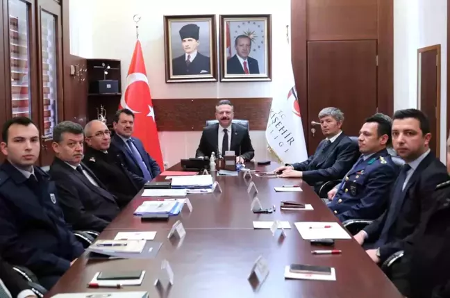 Eskişehir Valiliği İl Güvenlik ve Asayiş Koordinasyon Toplantısı Yapıldı