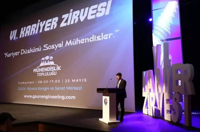 GAÜN Mühendislik Topluluğu tarafından 6. Kariyer Zirvesi düzenlendi