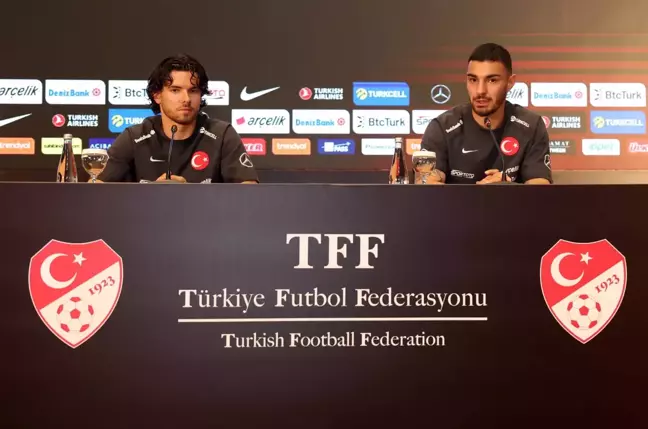 Milli futbolcular Ferdi Kadıoğlu ve Kaan Ayhan, Avrupa Şampiyonası'ndaki hedeflerini anlattı