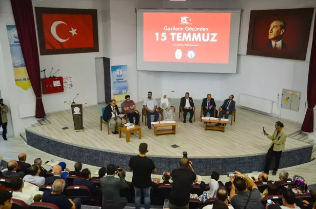 Kütahya'da Gazilerin Gözünden 15 Temmuz Paneli Düzenlendi