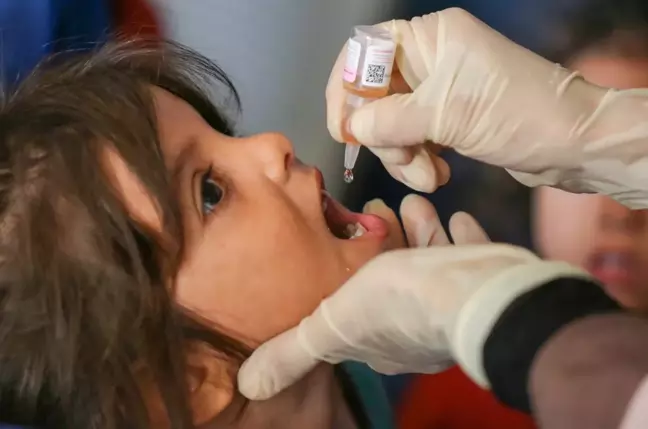 Gazze'de Çocuk Felci Aşı Kampanyası Başarıyla Tamamlandı