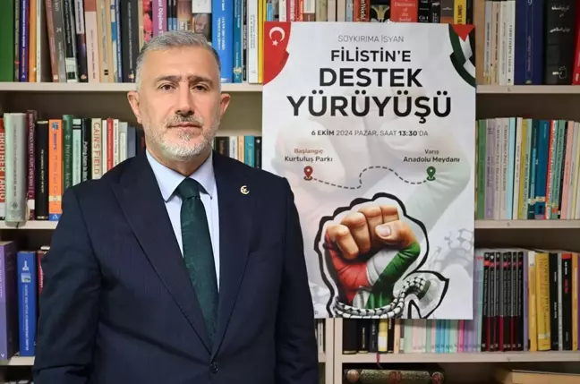 Ankara'da Soykırıma İsyan Filistin'e Destek Yürüyüşü Düzenlenecek