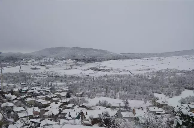 Çorum'da Kar Yağışı Etkili Oldu