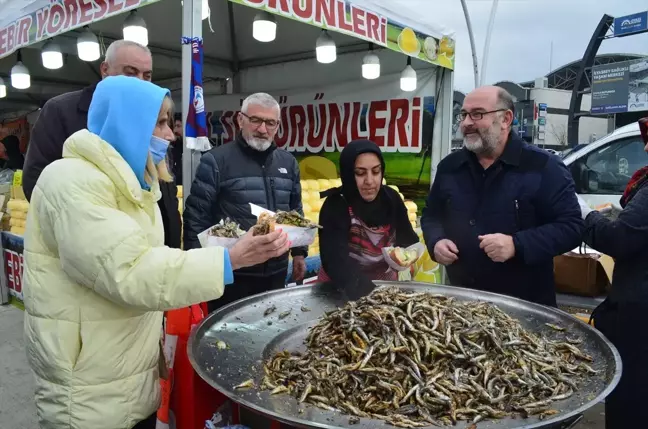 Gebze'de 2 Ton Hamsi İkram Edilen Hamsi Festivali Düzenlendi