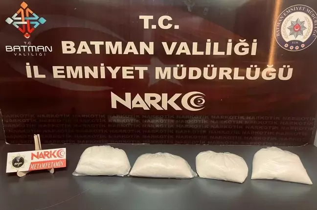 Batman'da Uyuşturucu Operasyonunda 2 Şüpheli Tutuklandı