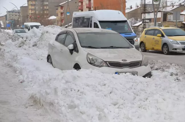 Van, Hakkari ve Muş'ta Olumsuz Hava Koşulları Ulaşımı Etkiliyor