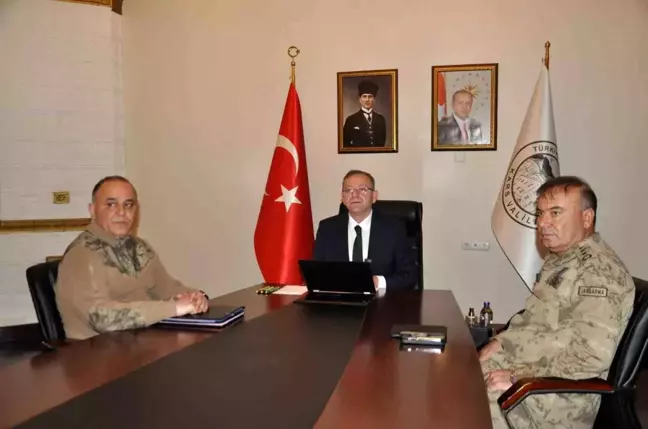 Kars'ta Asayiş ve Güvenlik Toplantısı Gerçekleştirildi