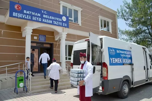 Batman Belediyesi Taziye Evlerine Destek Sağlamaya Devam Ediyor