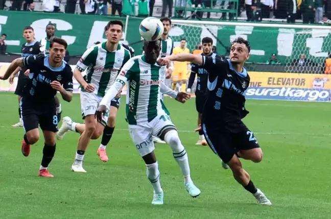 Konyaspor, Adana Demirspor'u 3-1 Mağlup Etti