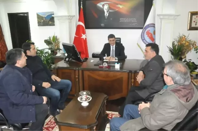 Karslılar Derneğinden Kaymakam Öztürk'e Ziyaret