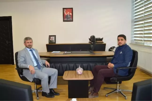 Tügva Başkanı Som, Genel Sekreter Aktaş'ı Ziyaret Etti