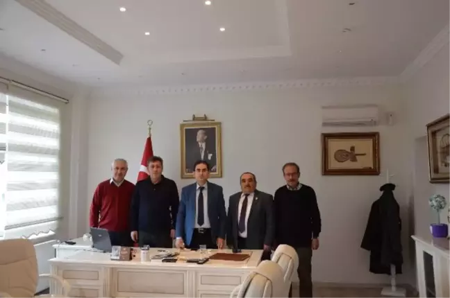 Türk Kızılayı Çifteler Şubesinden Kaymakam Ağca'ya Hoş Geldin Ziyareti